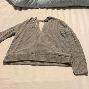 Olive green sweater